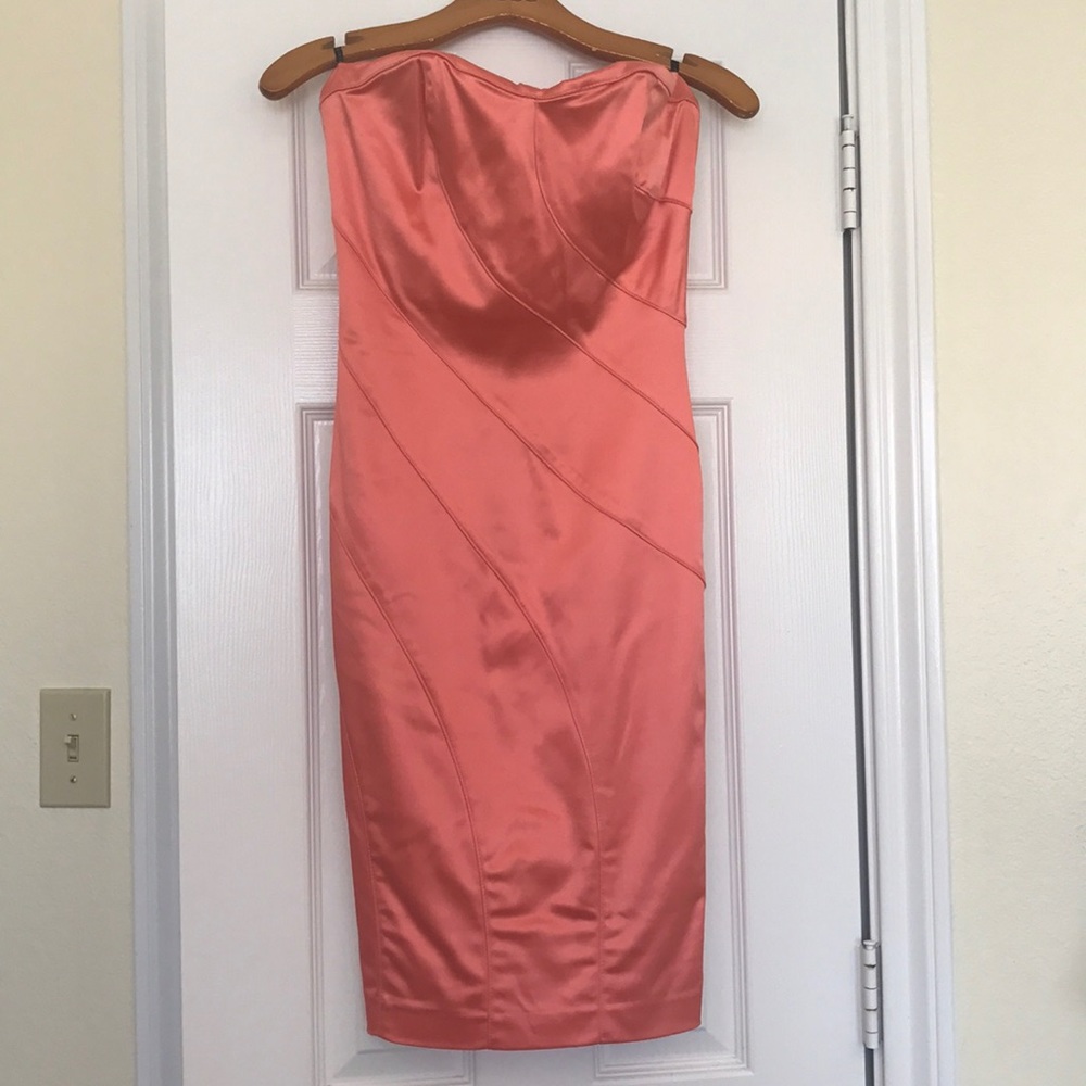 Bebe Coral Dress
